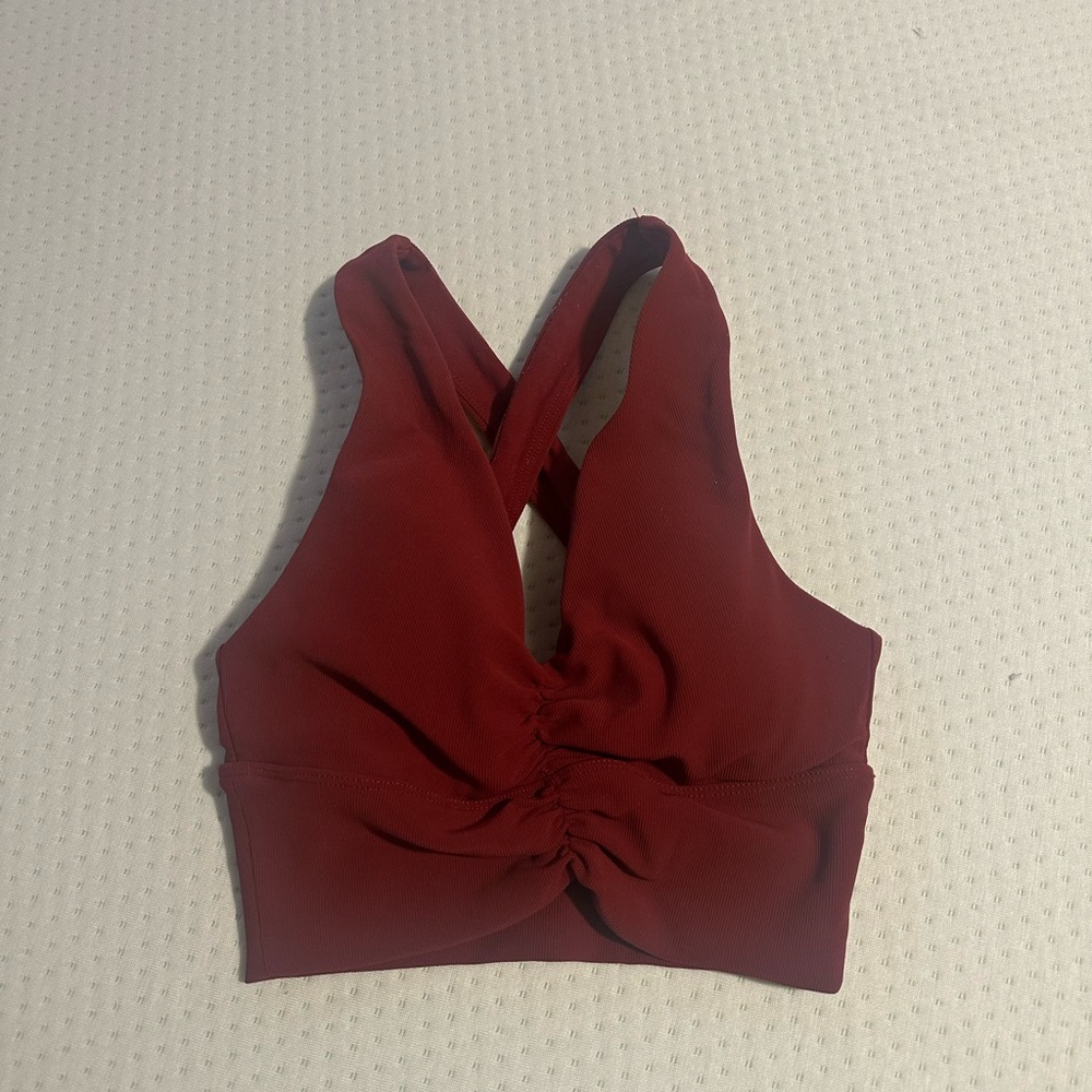 TLF Burgundy Activewear Sports Bra